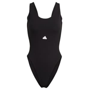 adidas Women's Ribbed Bodysuit for $15