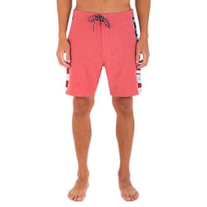 Hurley Men's Phantom Fastlane Printed 18" Board Shorts, Gym Red, 36 for $25 Hurley Men's Phantom Fastlane Printed 18" Board Shorts, Gym Red, 36 for $25