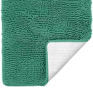 Gorilla Grip Soft Absorbent Plush Bath Rug Mat, Microfiber Dries Quickly, Luxury Chenille Shaggy for $12