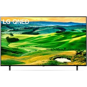 LG 65-Inch Class QNED80 Series Alexa Built-in 4K Smart TV (3840 x 2160), 120Hz Refresh Rate, for $933 LG 65-Inch Class QNED80 Series Alexa Built-in 4K Smart TV (3840 x 2160), 120Hz Refresh Rate, for $933
