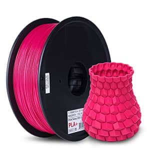 Inland 1.75mm Magenta PLA PRO (PLA+) 3D Printer Filament 1KG Spool (2.2lbs), Dimensional Accuracy for $16