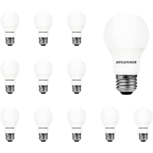 Sylvania 60W-Equivalent LED Bulb 12-Pack for $26