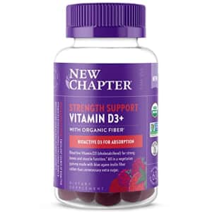 New Chapter Organic Vitamin D3+ Gummies 72% Less Sugar, 1,000 IU USDA Organic Vitamin D, ONE Daily for $9 New Chapter Organic Vitamin D3+ Gummies 72% Less Sugar, 1,000 IU USDA Organic Vitamin D, ONE Daily for $9
