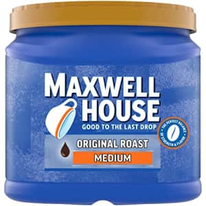 Maxwell House The Original Roast Medium Roast Ground Coffee (30.6 oz Canister) for $22