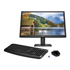 HP V223vE 21.5" Monitor and HP Wireless Keyboard and Mouse Bundle for $100
