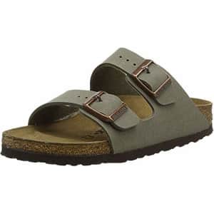 Birkenstock Unisex Arizona Stone Birkibuc Sandals - 7-7.5 2A(N) US Women for $81 Birkenstock Unisex Arizona Stone Birkibuc Sandals - 7-7.5 2A(N) US Women for $81