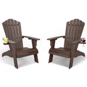 The Private Stock Cecarol Adirondack Chair 2-Pack for $187