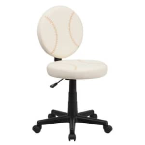 Flash Furniture Baseball Swivel Task Office Chair for $68