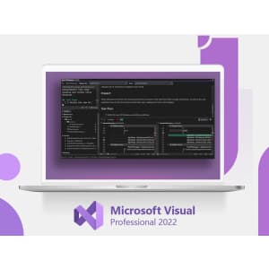 Microsoft Visual Studio Professional 2022 for Windows: $39.97