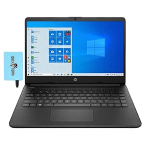 HP 14z 14.0" HD IPS Laptop Jet Black (AMD 3020e 2-Core, 32GB RAM, 512GB PCIe SSD, AMD Radeon, AC for $525