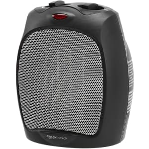 AmazonBasics 1500W Ceramic Personal Heater for $20 w/ Prime