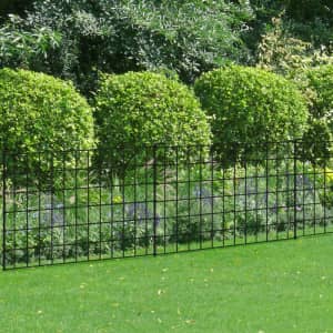 Haitral Metal Fencing Panel 4-Pack for $24