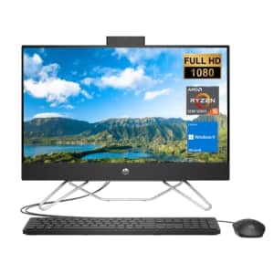 HP All-in-One Desktop, 23.8" FHD Screen, AMD Ryzen 5 5500U Processor, 16GB RAM, 512GB PCIe SSD, for $719 HP All-in-One Desktop, 23.8" FHD Screen, AMD Ryzen 5 5500U Processor, 16GB RAM, 512GB PCIe SSD, for $719