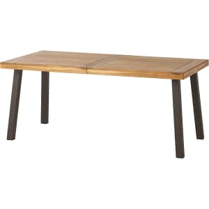 Christopher Knight Home Della 69" Acacia Wood Dining Table for $186