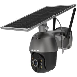 Soliom S600 4G LTE Solar Cellular Security Camera for $100