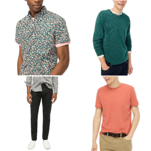 J. Crew Factory Men's Clearance Sale at J.Crew Factory: 60% off