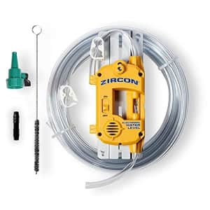 Zircon Water Level 25 Contractor Kit with 50 Ft. Hose and Accessories, Yellow, 72558 for $60