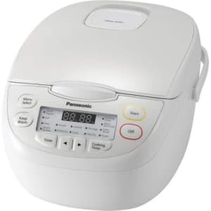 Panasonic 10-Cup Electronic Rice Cooker/Warmer for $90 Panasonic 10-Cup Electronic Rice Cooker/Warmer for $90