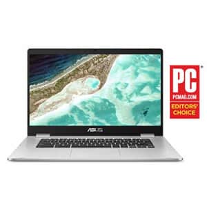 ASUS Chromebook Laptop- 15.6" HD Anti-Glare NanoEdge Display, Intel Dual Core Celeron N3350 for $150