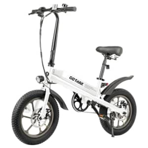 Gotrax S3 Electric Bike, 16x3.0 Fat Tire Electric Bicycle Adults, 750W Peak Motor, Max Range 25 for $529