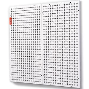 Vevor 32" x 32" Metal Pegboard Organizer for $10 Vevor 32" x 32" Metal Pegboard Organizer for $10