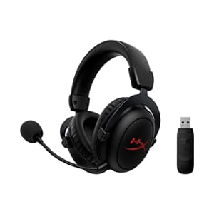 HyperX Cloud Core Wireless Gaming Headset for PC, DTS Headphone:X Spatial Audio, Memory Foam Ear for $67