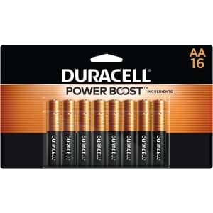 Duracell Coppertop AA Batteries 16-Pack for $9.65 via Sub & Save