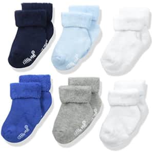 Little Me Baby Boys' 6 Pack Socks, Multi, 12-18 Months for $24