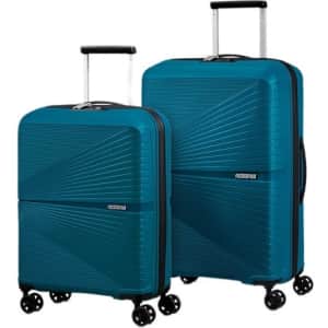 American Tourister Airconic 2-Piece Hardside Expandable Luggage Set for $55