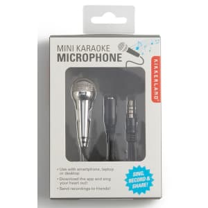 Kikkerland Mini Karaoke Microphone for $8