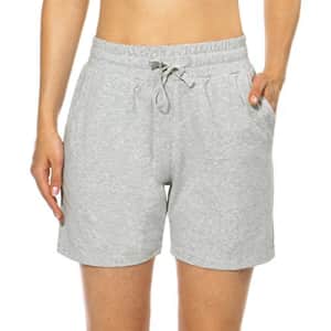 BALEAF Women's 5" Activewear Yoga Athletic Weekend Shorts Lounge Summer Walking Shorts with Pockets for $10