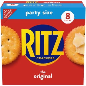 Ritz Original Party Size Crackers 11.4-oz. Box for $3.70 via Sub & Save Ritz Original Party Size Crackers 11.4-oz. Box for $3.70 via Sub & Save