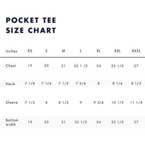 Tommy Hilfiger Men's Essential Short Sleeve Cotton Crewneck Pocket T-Shirt, Pink Heather, XL for $22