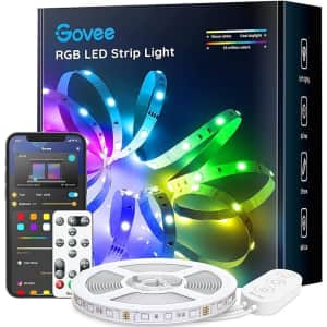 Govee 16.4-Foot Color Changing LED Strip Lights for $10 Govee 16.4-Foot Color Changing LED Strip Lights for $10