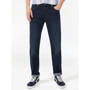 Free Assembly Men's Mid Rise Slim Jeans for $18