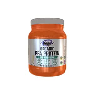 Now Foods NOW Sports Nutrition, Certified Organic Pea Protein, 12g With BCAAs, Creamy Natural Vanilla Powder, for $32 Now Foods NOW Sports Nutrition, Certified Organic Pea Protein, 12g With BCAAs, Creamy Natural Vanilla Powder, for $32