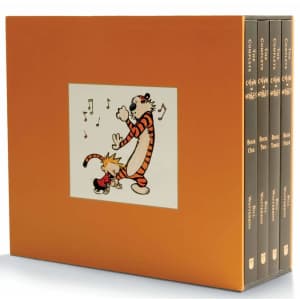 The Complete Calvin and Hobbes Paperback Set for $63