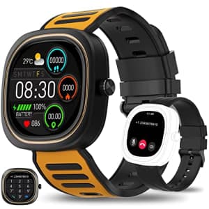 DOOGEE Smart Watch for Men (Answer/Make Call), Smartwatch Fitness Tracker for Android and iOS, IP68 for $60