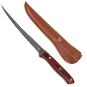 Gone Fishing 12.25" Fillet Knife with Sheath for $8 Gone Fishing 12.25" Fillet Knife with Sheath for $8