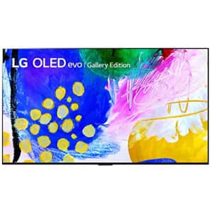 LG 65-Inch Class OLED evo Gallery Edition G2 Series Alexa Built-in 4K Smart TV (3840 x 2160), 120Hz for $2,199