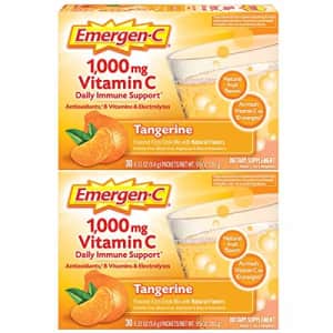 Emergen-C 1000mg Vitamin C Powder, with Antioxidants, B Vitamins and Electrolytes, Vitamin C for $24