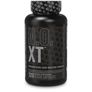 Jacked Factory N.O. XT Black Nitric Oxide Supplement - w/ Arginine NO3-T Nitrates for Blood Flow, for $30