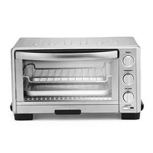 Cuisinart TOB-1010 Toaster Oven Broiler, 11.77" x 15.86" x 7.87", Silver (Renewed) for $60