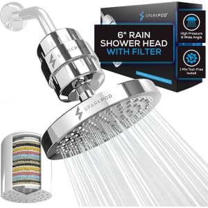 SparkPod Luxury Filtered Shower Head Set for $45 SparkPod Luxury Filtered Shower Head Set for $45