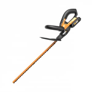 Worx 20V MaxLithium Cordless Powershare 20" Hedge Trimmer for $55 in cart