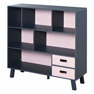 HOMCOM 3-Tier Child Bookcase Open Shelves Cabinet Floor Standing Home Office Storage Furniture for $165