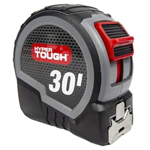 Hyper Tough 30-Foot Wide Blade Tape Measure | HIGH-Visibility Blade with Backside Printing | for $13