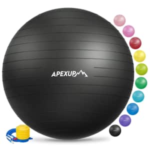 Apexup Yoga Ball for $16 Apexup Yoga Ball for $16