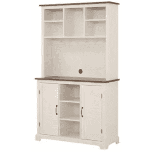 StyleWell Bainport 72" Wood Farmhouse Buffet Cabinet w/ Hutch for $290