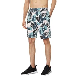 PUMA Men's All Over Print 10" Shorts, Summer/Pristine/AOP, X-Large for $23